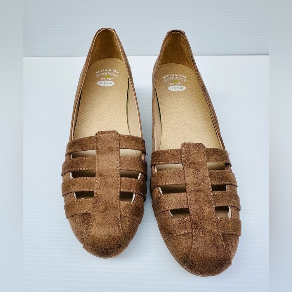 NWOT Dr Scholls Be Free Sand Womens Wedge Shoes Size 9.5